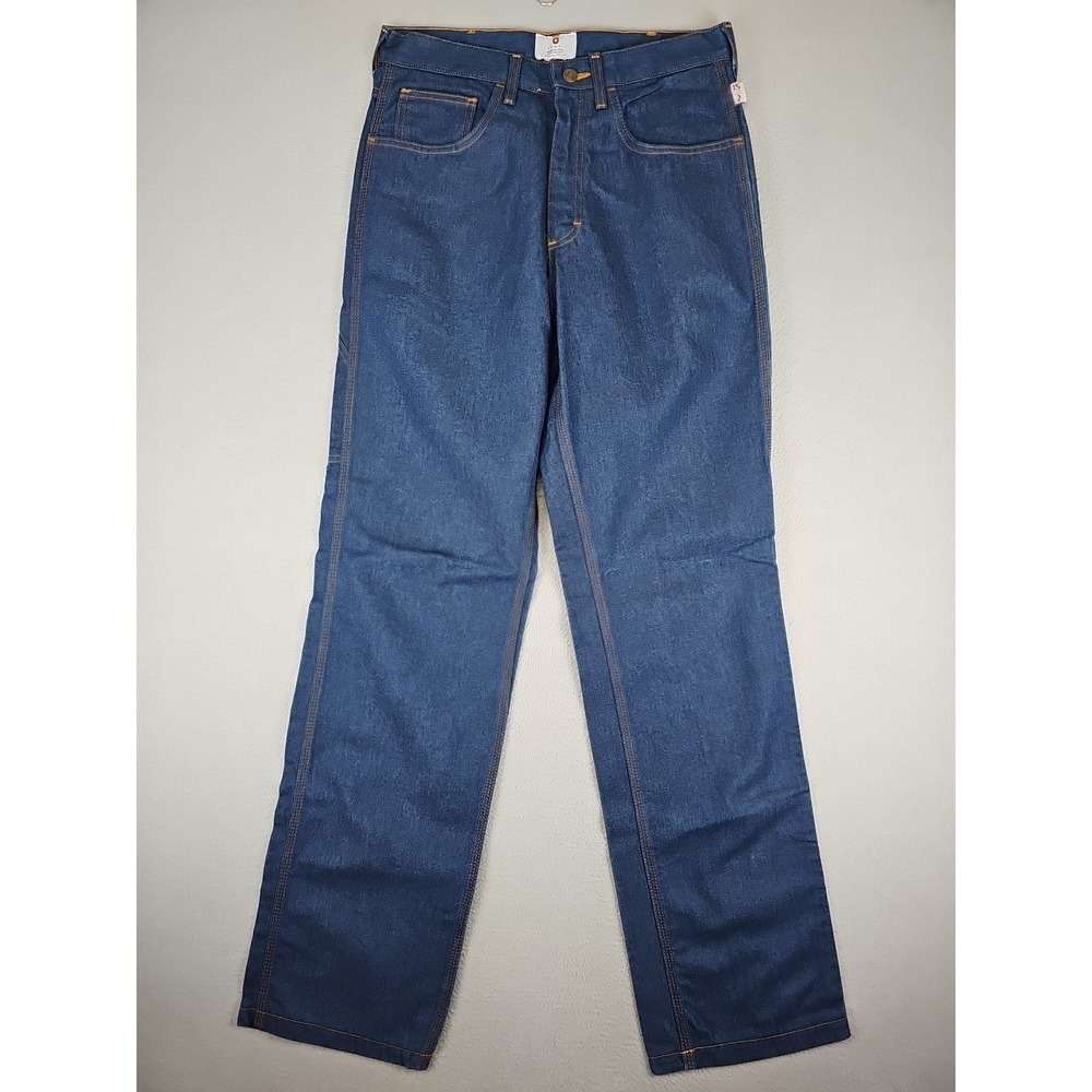 Tyndale FR Flame Resist Jeans Mens 32x36 Blue Relaxed Fit Carpenter F290T ARC 15